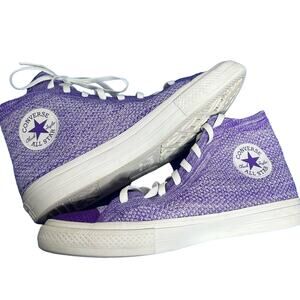 ─୨ৎ─ Converse All Star Chuck Taylor Purple Men’s 9 Women’s 11 (1MS-003)